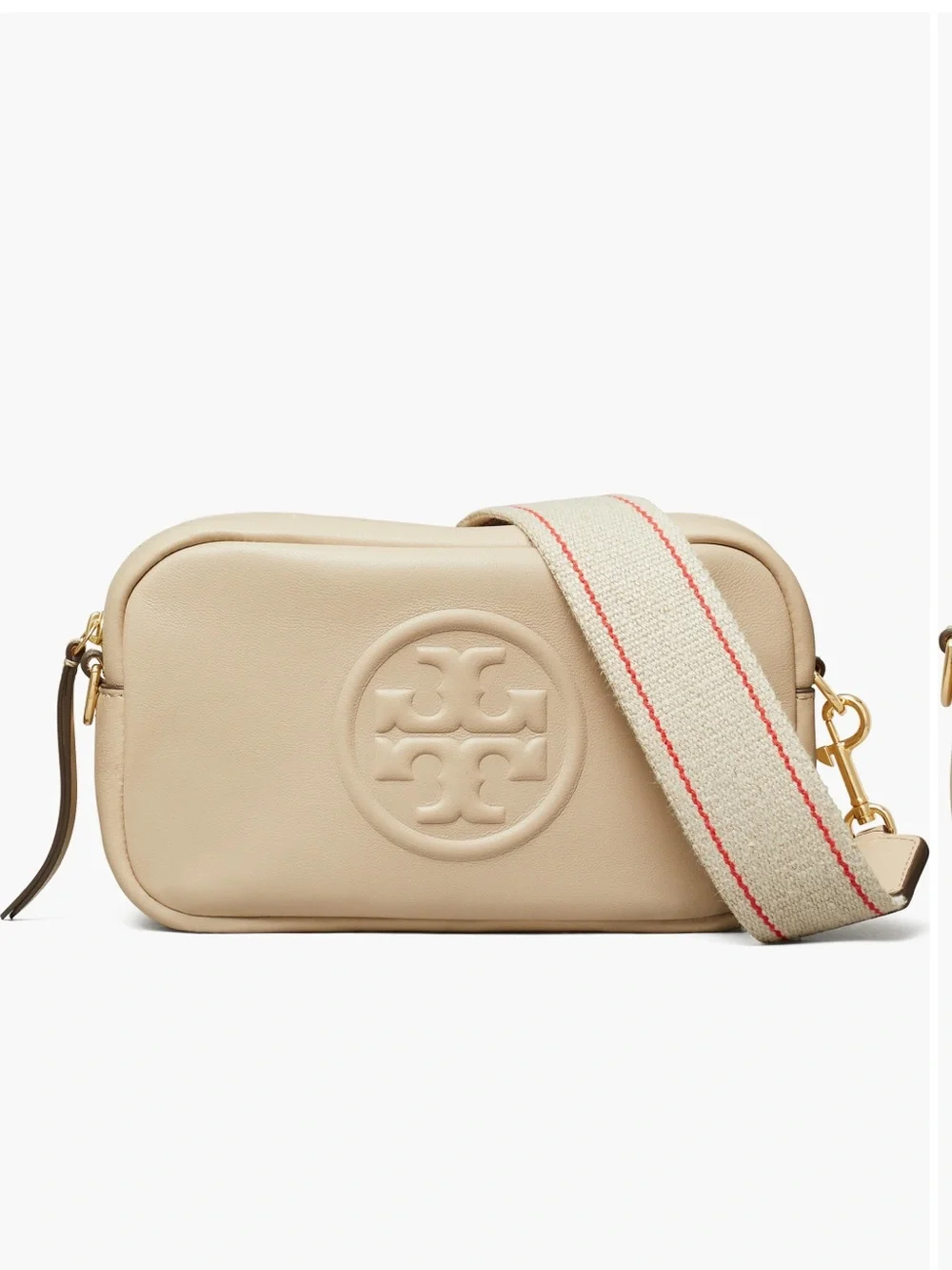 Tory Burch Mini Miller Soft Leather Crossbody Bag
